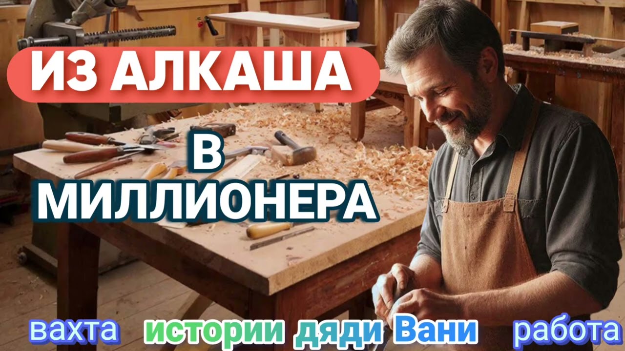 История : из АЛКАША в Миллионера! Истории из жизни, психология работы. Истории дяди Вани.