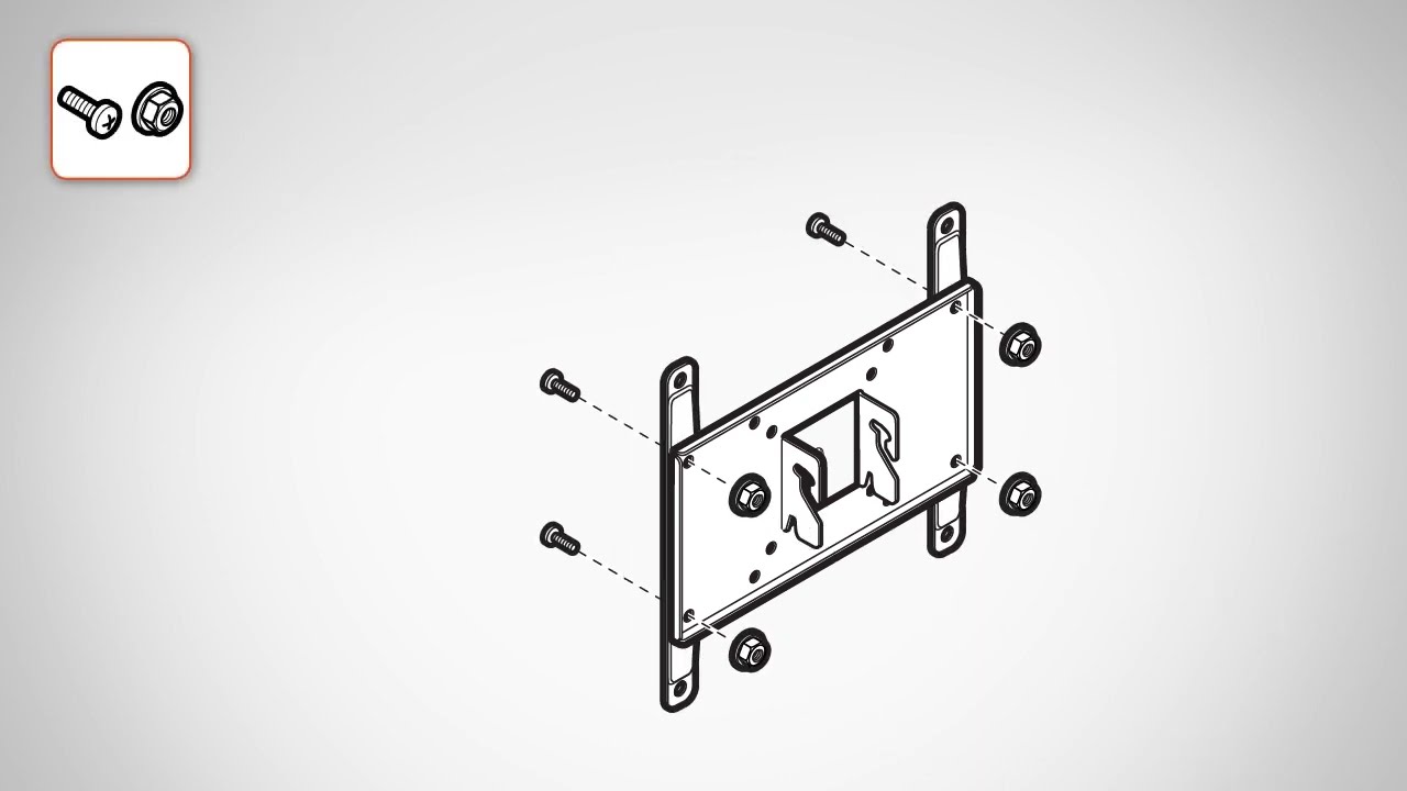 How to install your TV with Full-Motion solid and safe on the wall | Vogel's