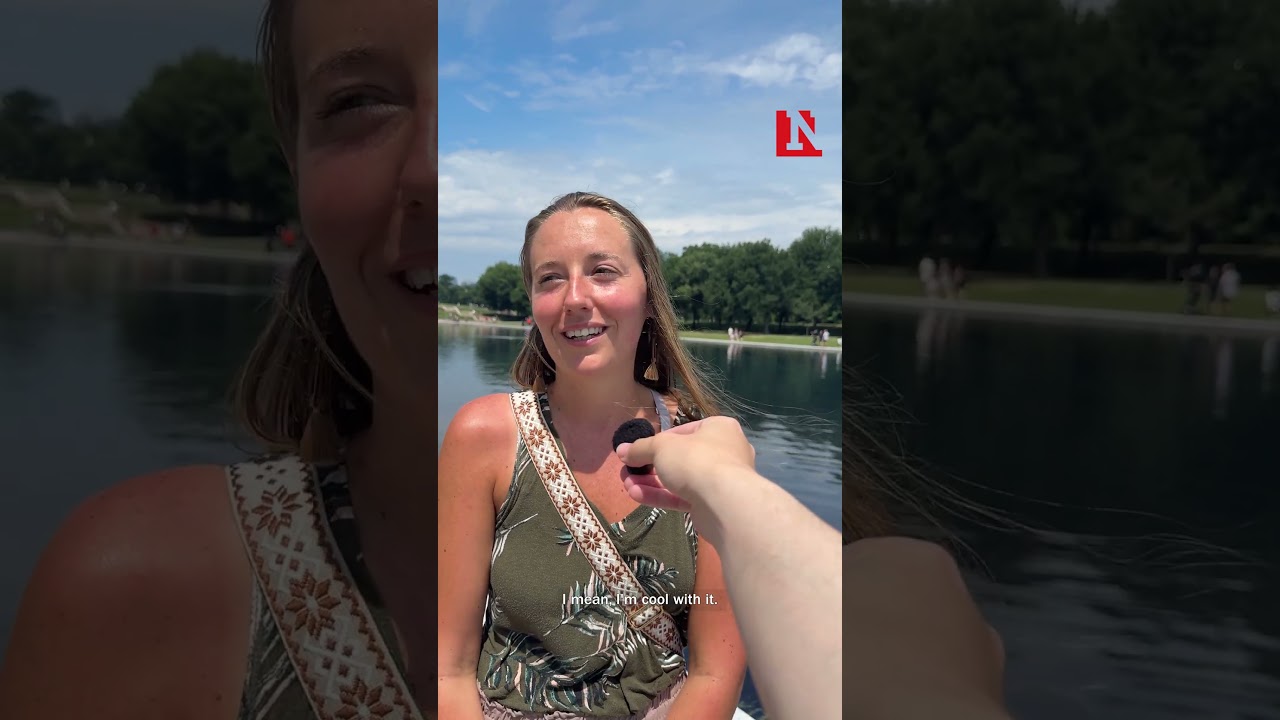 National Guard Deployed By The Lincoln Memorial Reflective Pool After Cases Of Vandalism