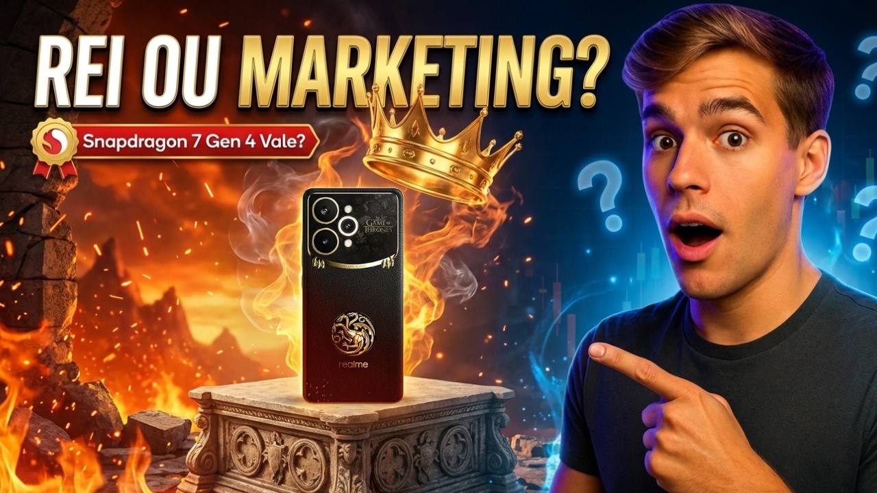 Realme 15 Pro GOT Limited Edition é o VERDADEIRO REI? 👑 Snapdragon 7 Gen 4 HUMILHA os Rivais?