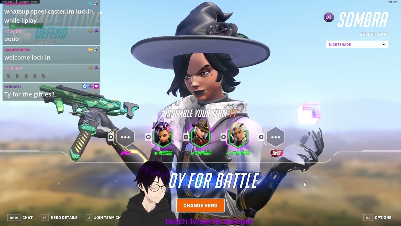 SOMBRAWIZARD SOMBRA GAMEPLAY SEASON 13 TOP 500