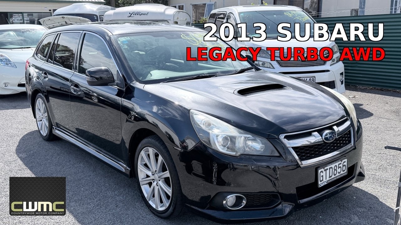 2013 Subaru Legacy Turbo AWD | NZ New Wagon