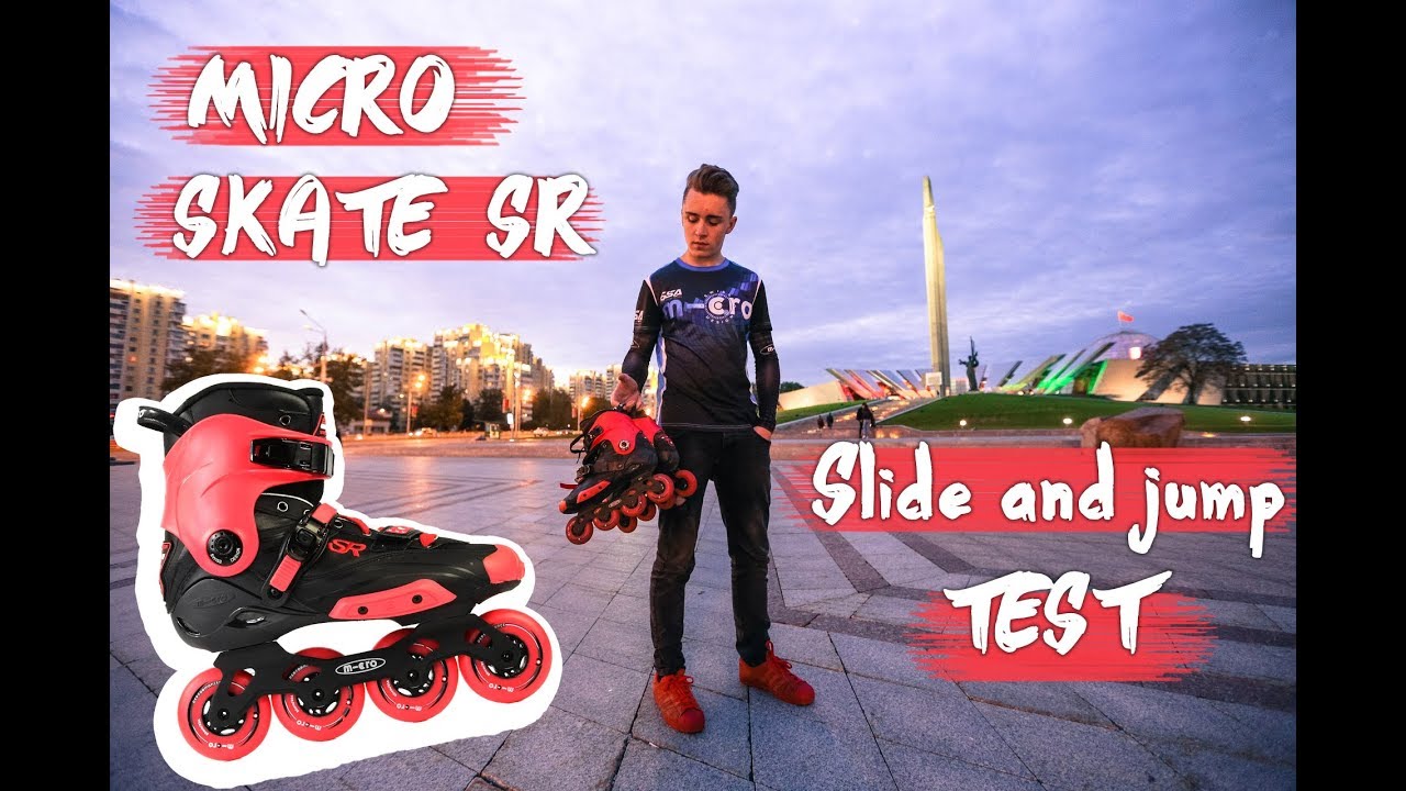 MICRO Skate SR Red - slides and jumps by Alexey Khoroshko