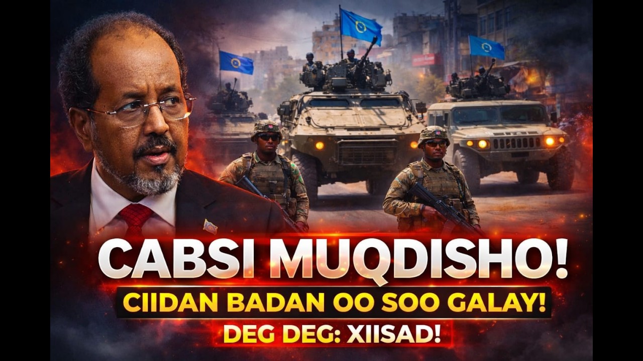 Deg Deg , XASAN SHEEKH OO DIYAARIYAY CIIDAN WEERAR – FARMAJO & MUCAARADKA!WAR CAAAAWA