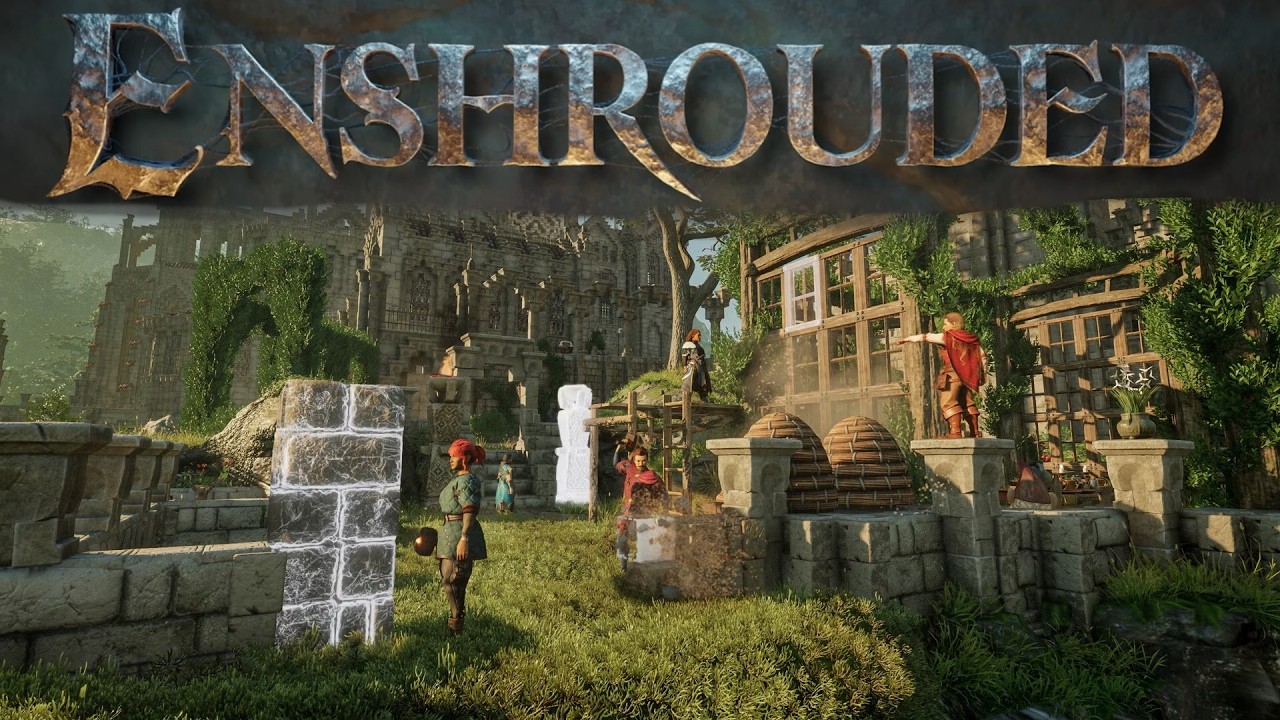 Putzing Around Fixing Our Farm in Enshrouded