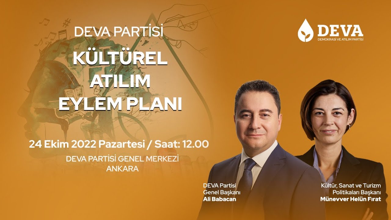 K&uuml;lt&uuml;rel Atılım Eylem Planımızı A&ccedil;ıklıyoruz #K&uuml;lt&uuml;rSanatınDEVAsı