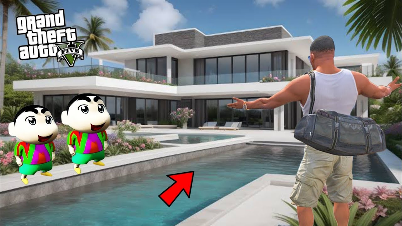 GTA 5 : FRANKLIN, SHINCHAN AND PINCHAN BECAME RICH 😯 IN LOS SANTOS