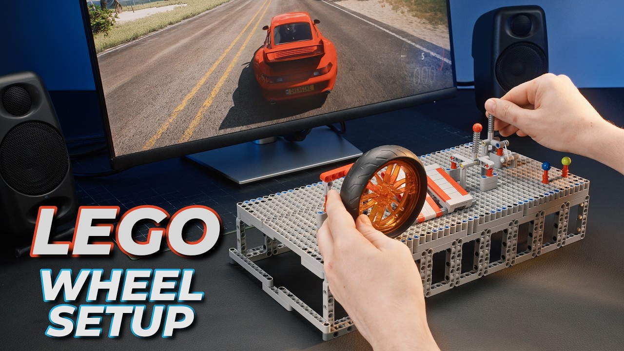 I Built a LEGO Racing Wheel Bundle for Driving Games