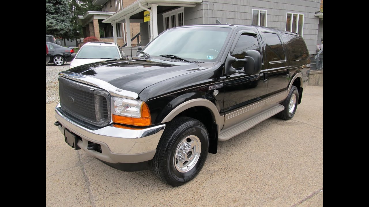 2000 Ford Excursion Limited 4x4 V-10 Elite Auto Outlet Bridgeport Ohio