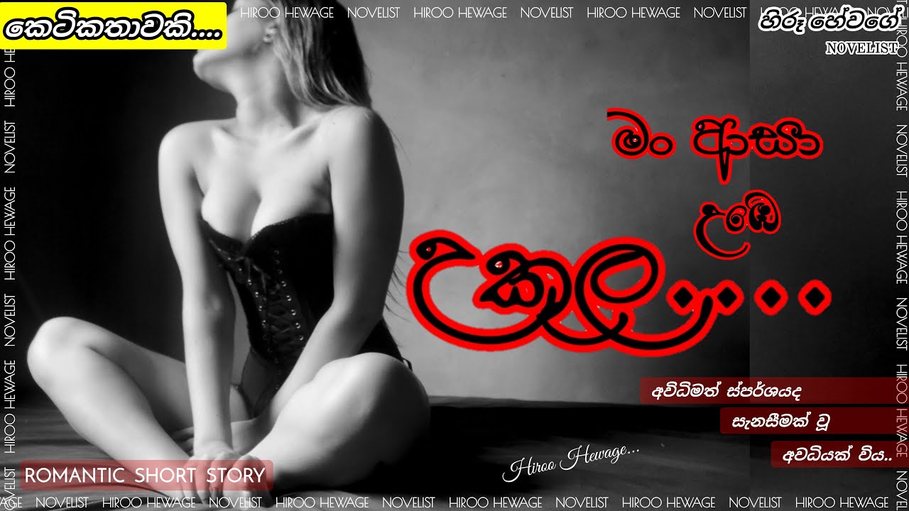 මං ආසා උඹෙ උකුල.... || කෙටිකතාවකි... || Hiroo Hewage    #hiroohewage