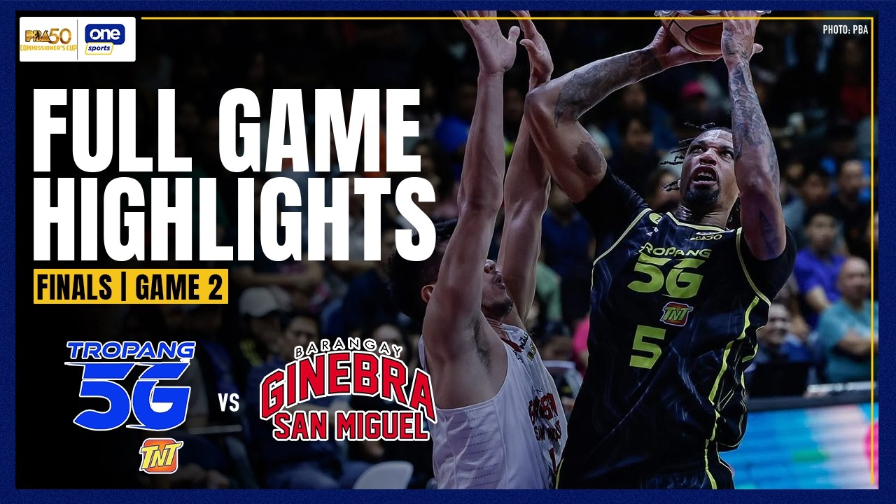 TNT vs BRGY GINEBRA | FULL GAME HIGHLIGHTS | PBA SEASON 50 COMMISSIONER&rsquo;S CUP FINALS G2 | JUN 5 2026