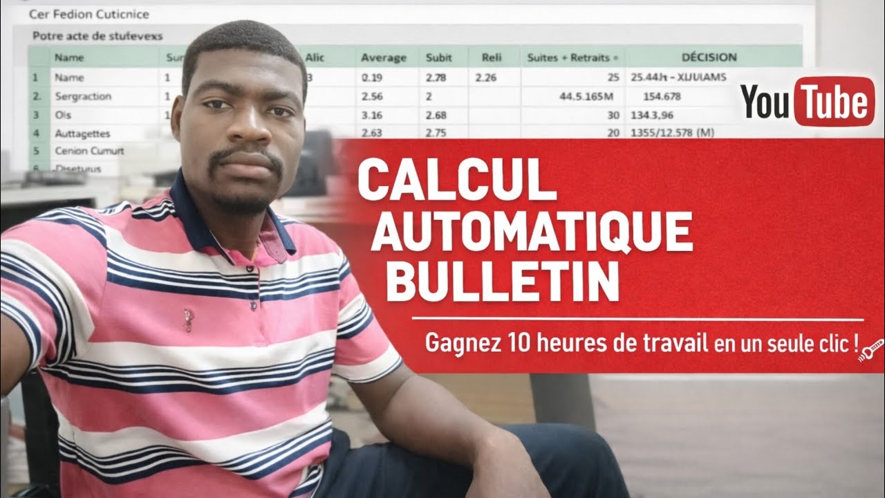 BULLETIN SCOLAIRE AUTOMATIQUE