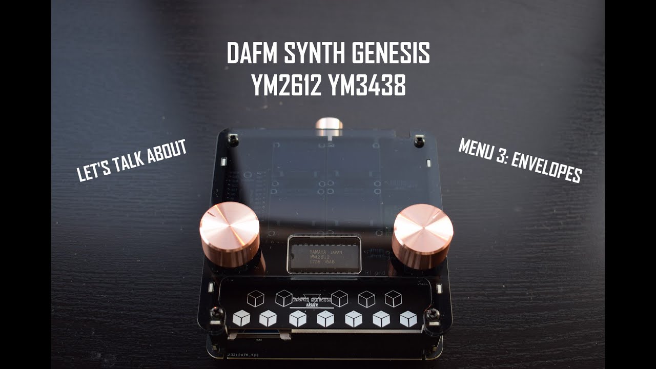 DAFM SYNTH Genesis - MENU 3/6