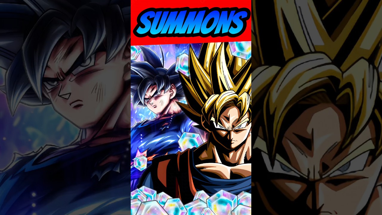 SUMMONS AL GOKU SEÑAL ULTRA😎 