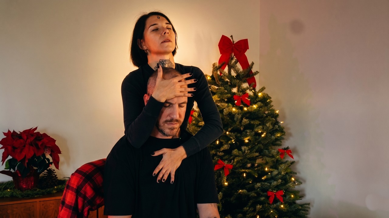 Christmas ASMR Soul Touch Therapy | Massage Deep Sleep