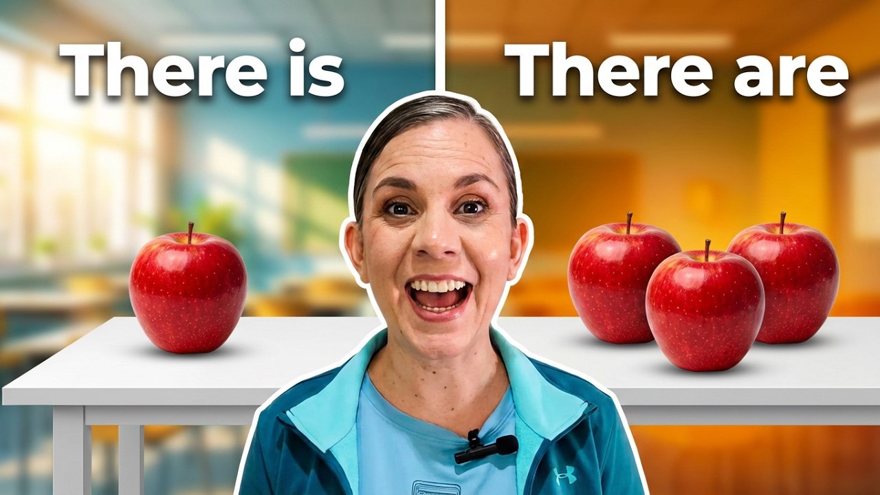 THERE IS y THERE ARE en inglés súper fácil - Lesson 26