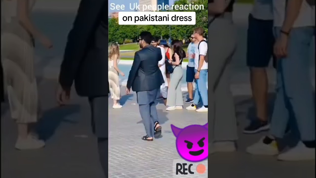 see uk people reaction on pakistan dress 