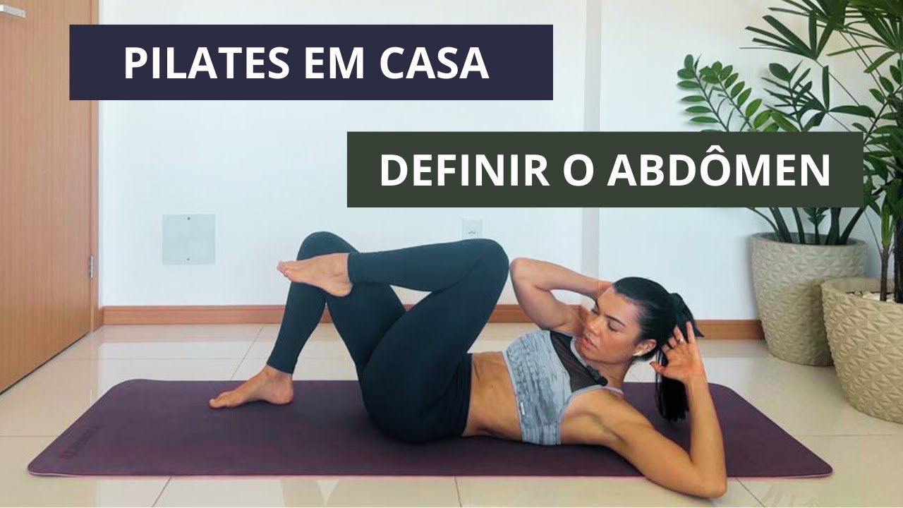 Pilates em casa / Trincar abdômen