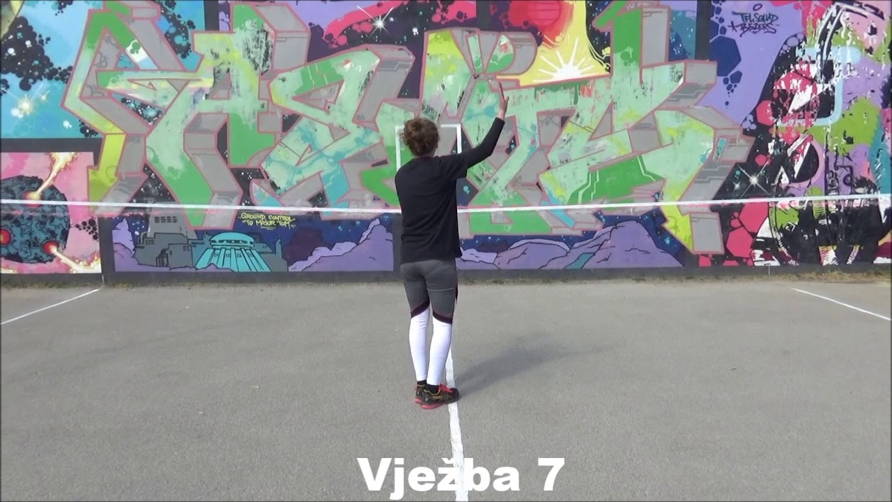 Vježbe za napad/obranu i servis/prijem na zidu