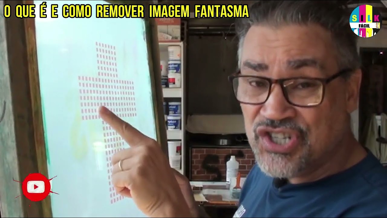 Como remover as imagens de fantasma das telas de serigrafia