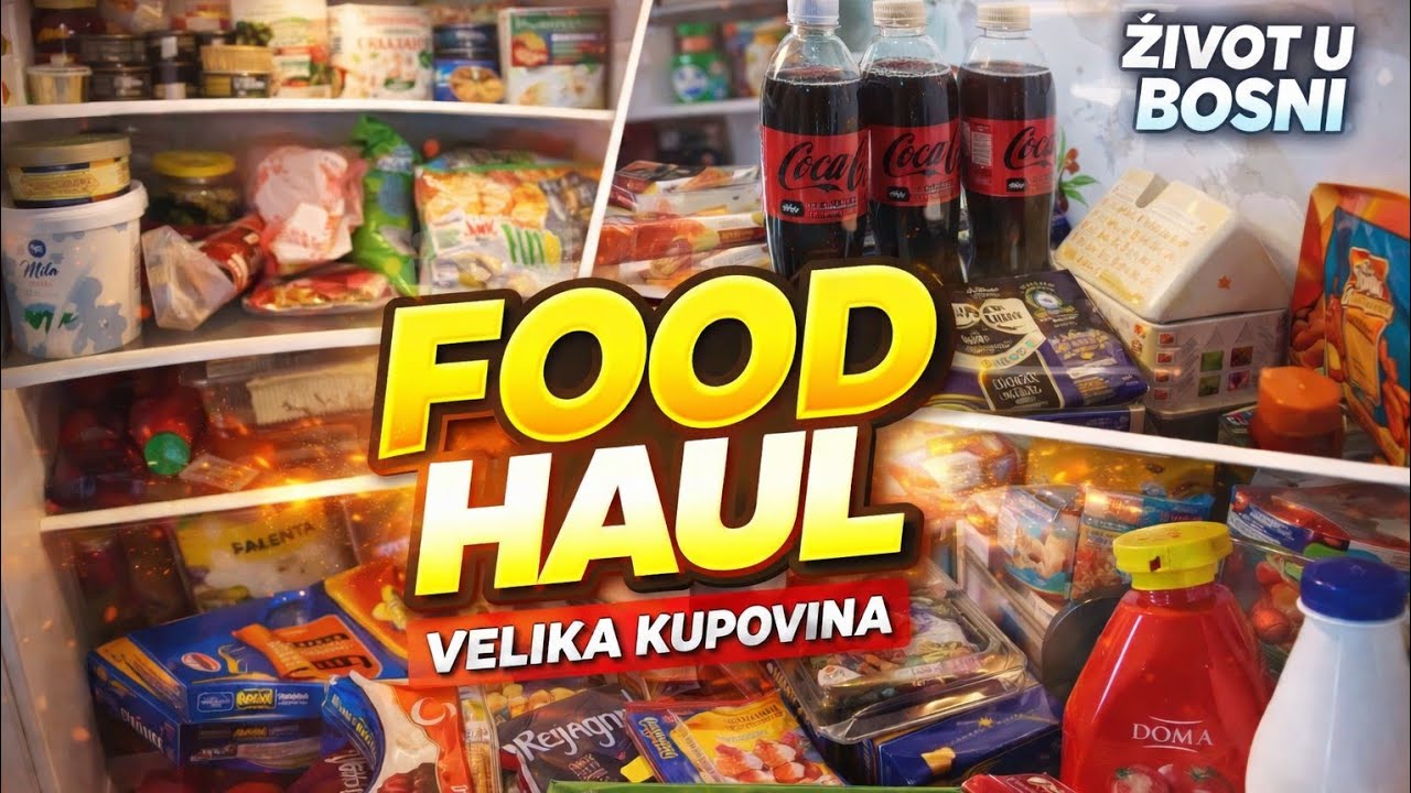 ŠTA SAM KUPILA ZA 570 KM ? 🙄 Koliko danas košta jedna kupovina / Naš život u Bosni 