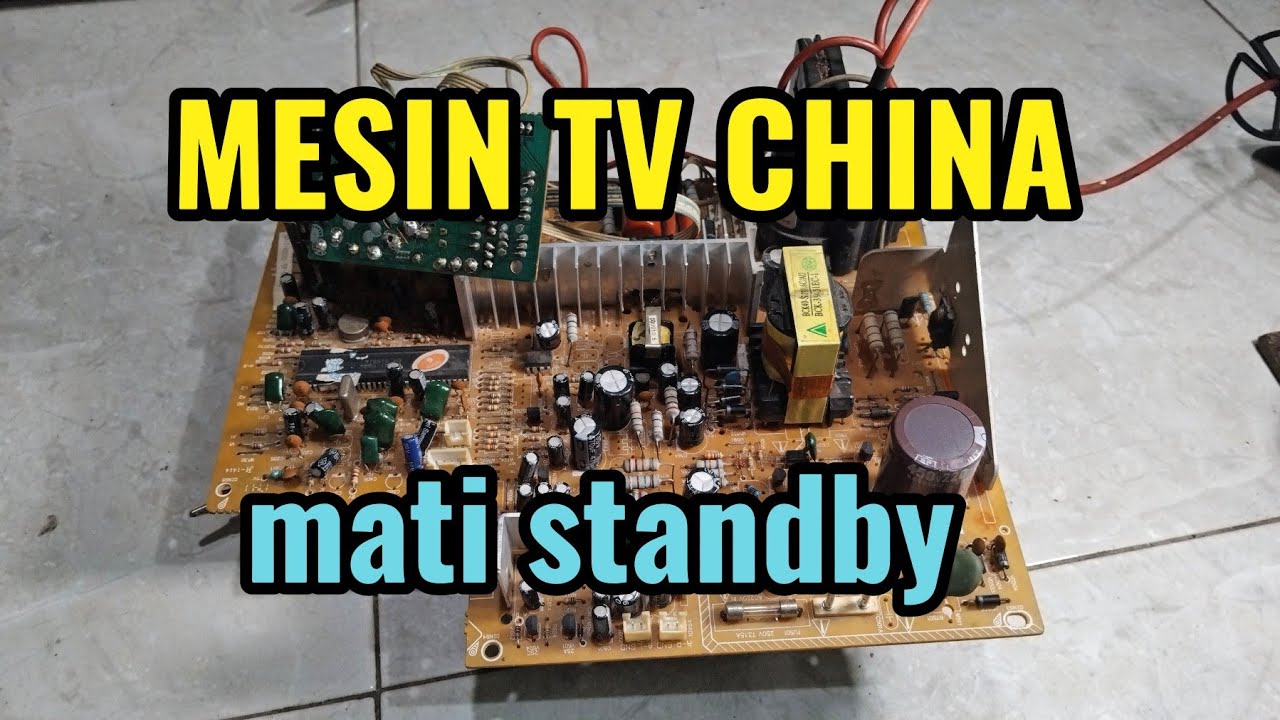 MESIN TV CINA mati standby @Ukat_Diwan75 