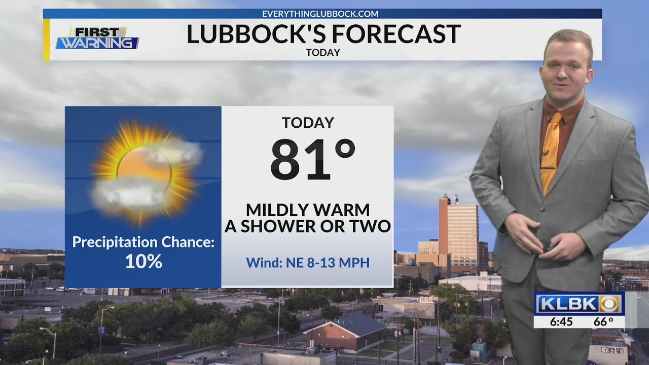 KLBK Tuesday AM Weather Update: August 23rd, 2022