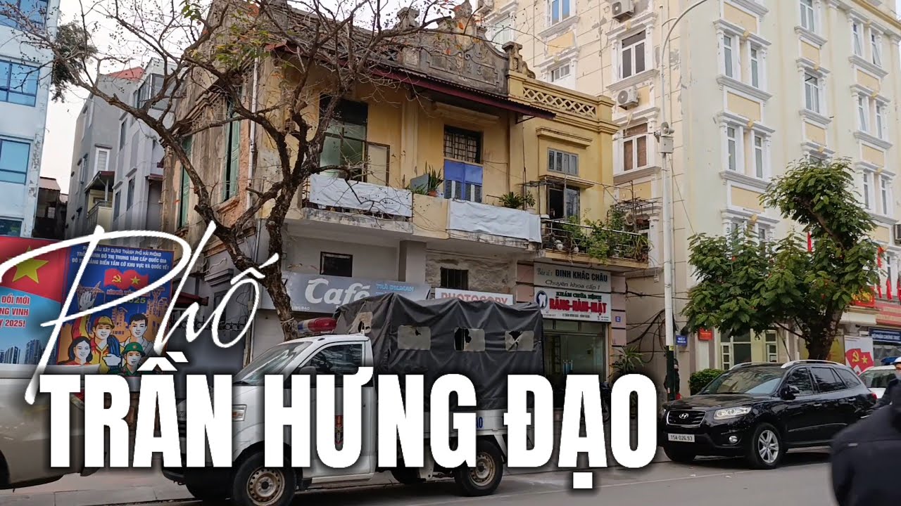 Phố Trần Hưng Đạo (Hải Phòng) | Phố có dải trung tâm đẹp nhất Hải Phòng (19.03.2025)