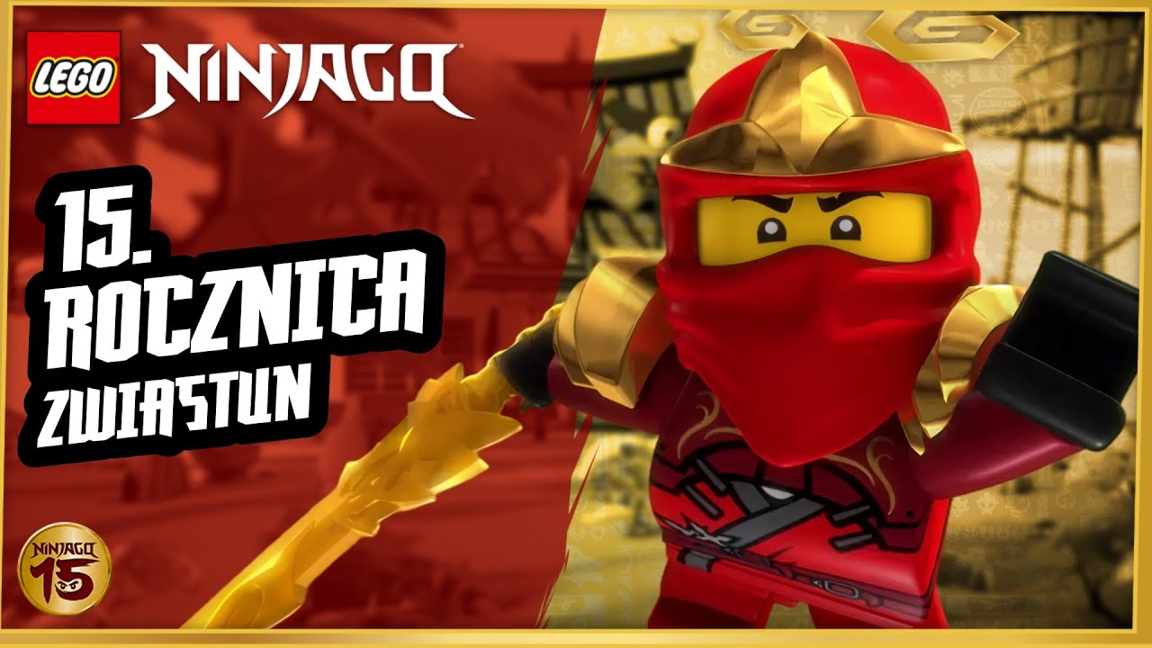 🎉 Uczcij 15 lat serii LEGO NINJAGO | Zwiastun 🐉