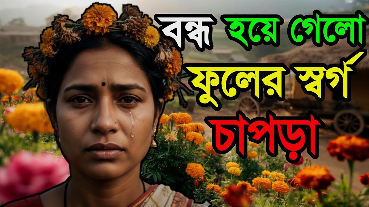 বন্ধ হয়ে গেলো নদীয়ার ফুলের স্বর্গ চাপড়া 😭 | Ranaghat Chapra Flower Village Tour