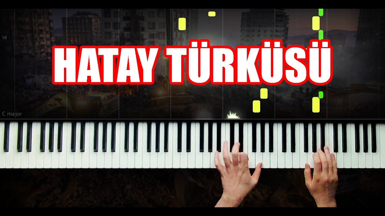 Hatay Türküsü - Şu Karşı Ki Dağda Kar Var Duman Yok - Piano by VN