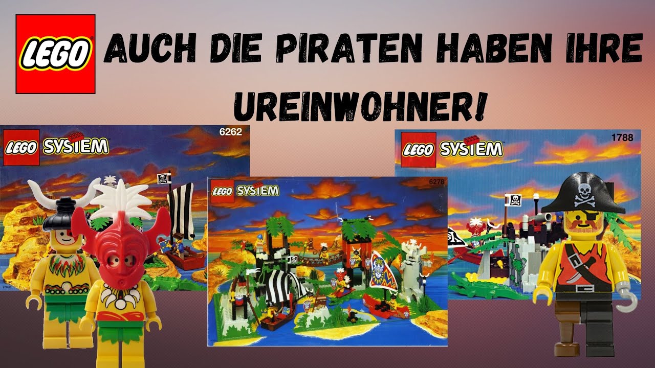 Legos Piraten von 1994-1995 mit den Insulanern! Auch hier wieder, warum nicht mehr Lego?