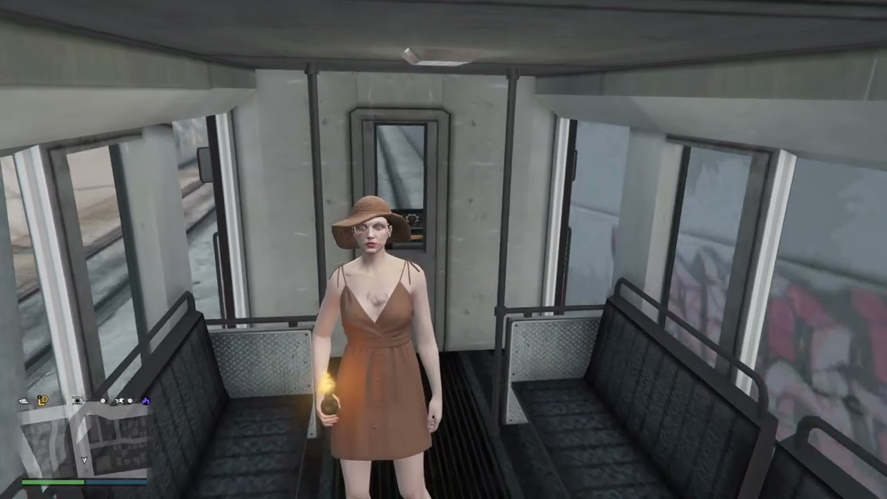 Gta 5 미녀의 기차 출근길