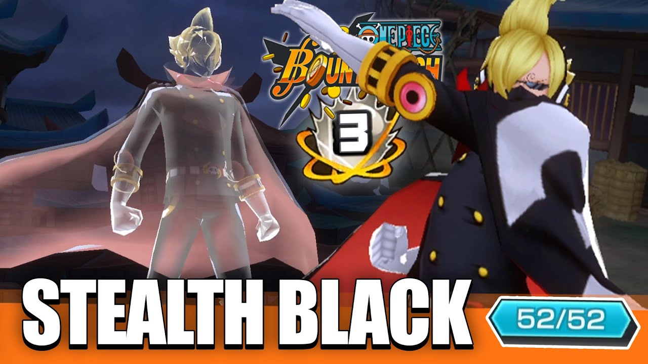 6★ BOOST 4 SANJI O-Soba Mask Stealth Black [52/52 MAX BOOST!!😈] SS League Battle Gameplay | OPBR