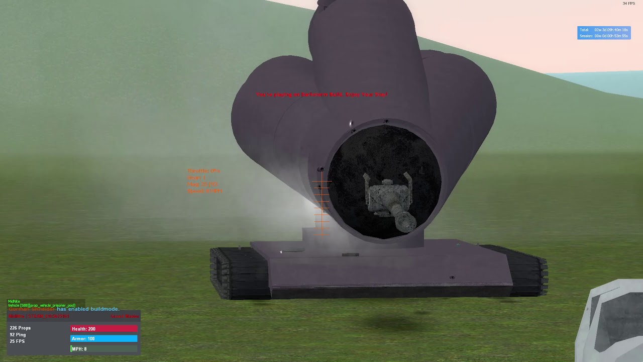 Illegal ACF Tank Battle