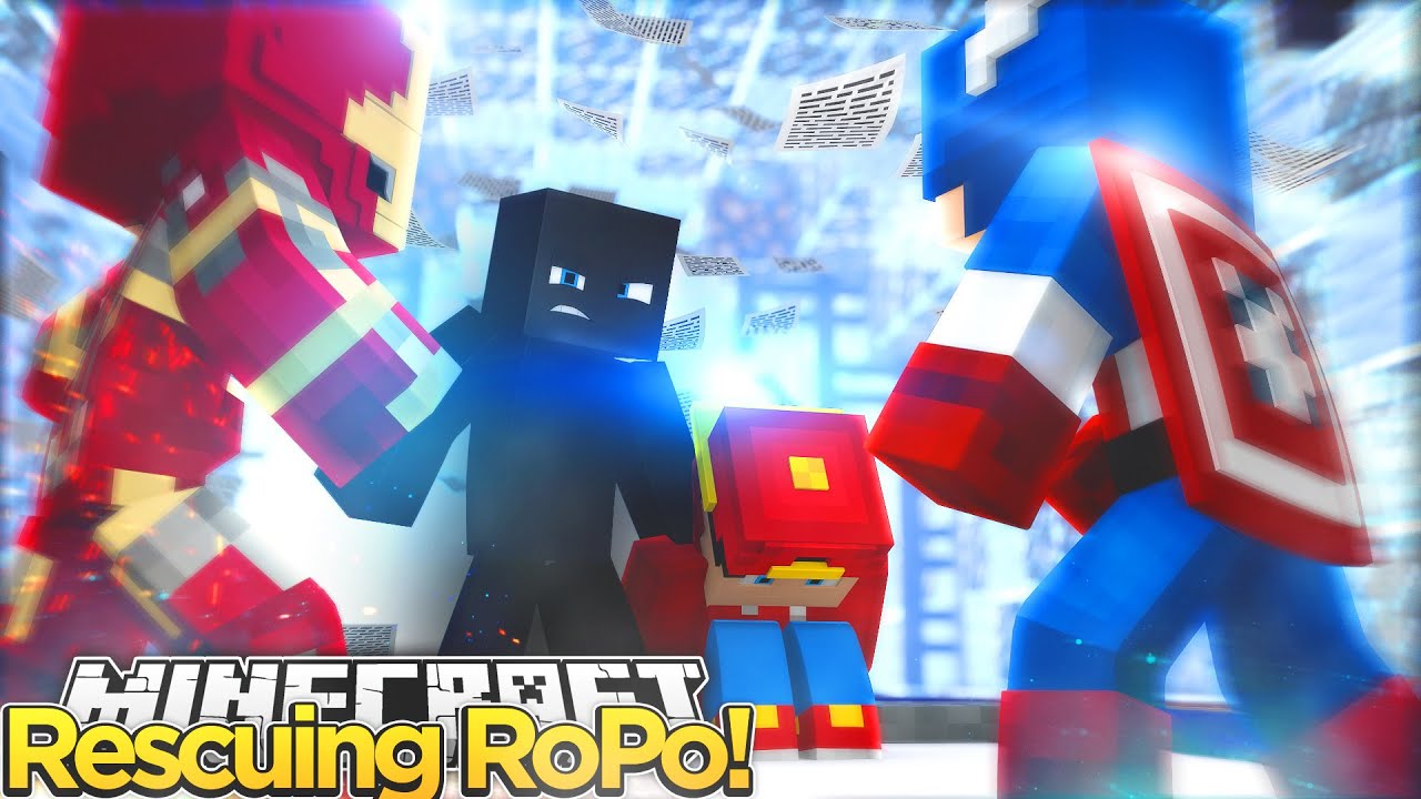 Minecraft Adventure - RESCUING LITTLE ROPO!!