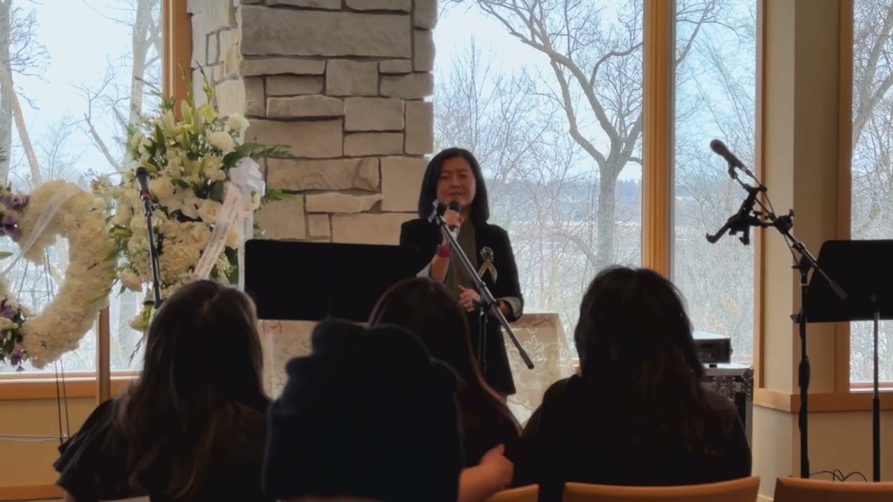 Ka Vang singing Remember us this way... Our favorite song.  