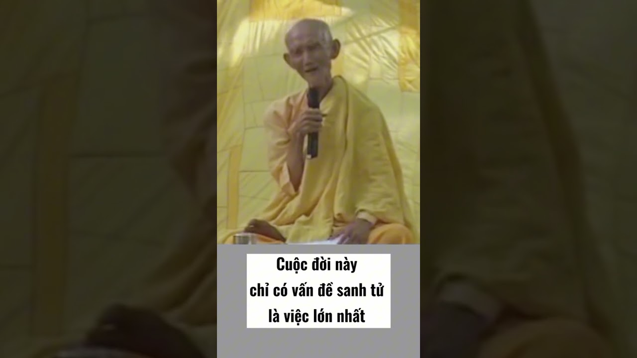 Cuộc Đời n&agrave;y chỉ c&oacute; Vấn Đề Sinh Tử l&agrave; Việc Lớn Nhất | &Acirc;n Sư Th&iacute;ch Gi&aacute;c Khang #tinhdophapam