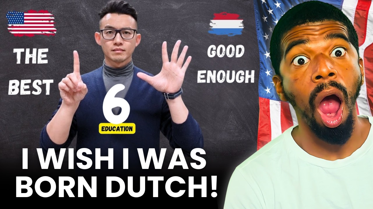 Dutch 'Sixes' Culture vs US 'Performance' Culture (Education) | American Reacts