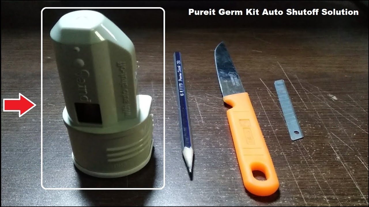 Pure it Germ Kit Auto Shutoff Solution।  পিওরইট জার্মকিট শাট অফ সমাধান