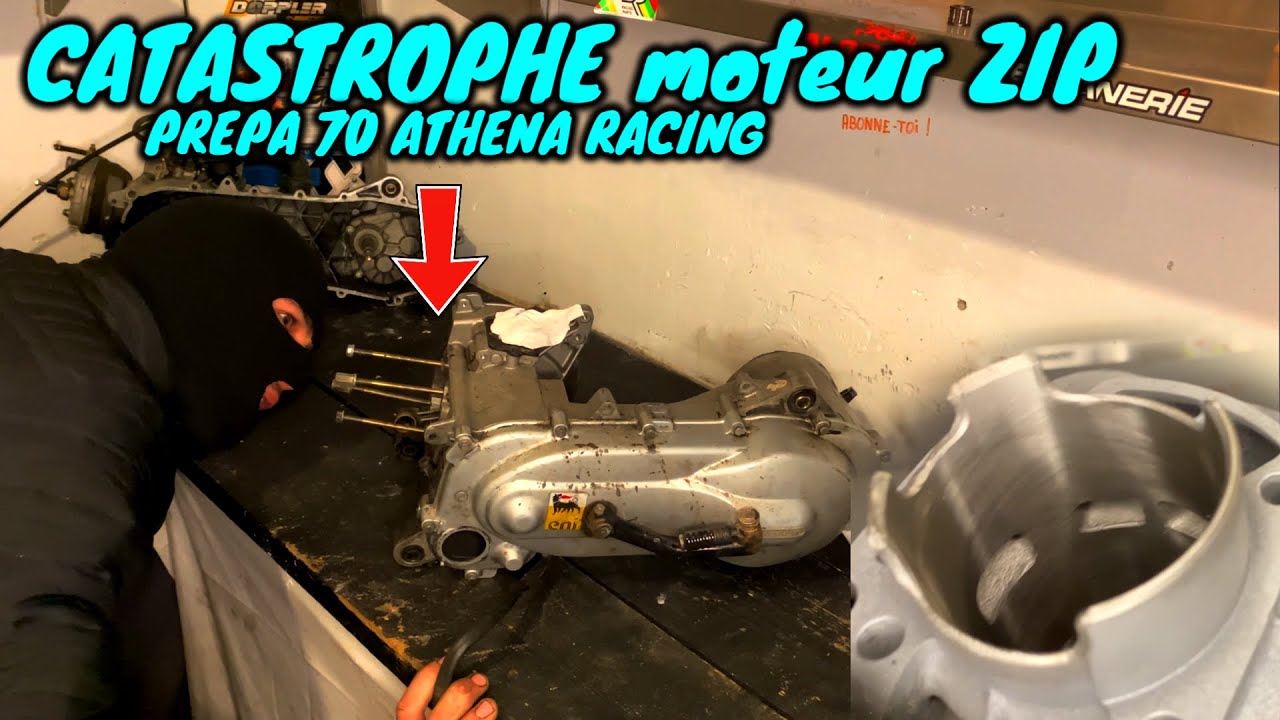 Montage Kit 70 ATHENA RACING ! Piaggio Zip