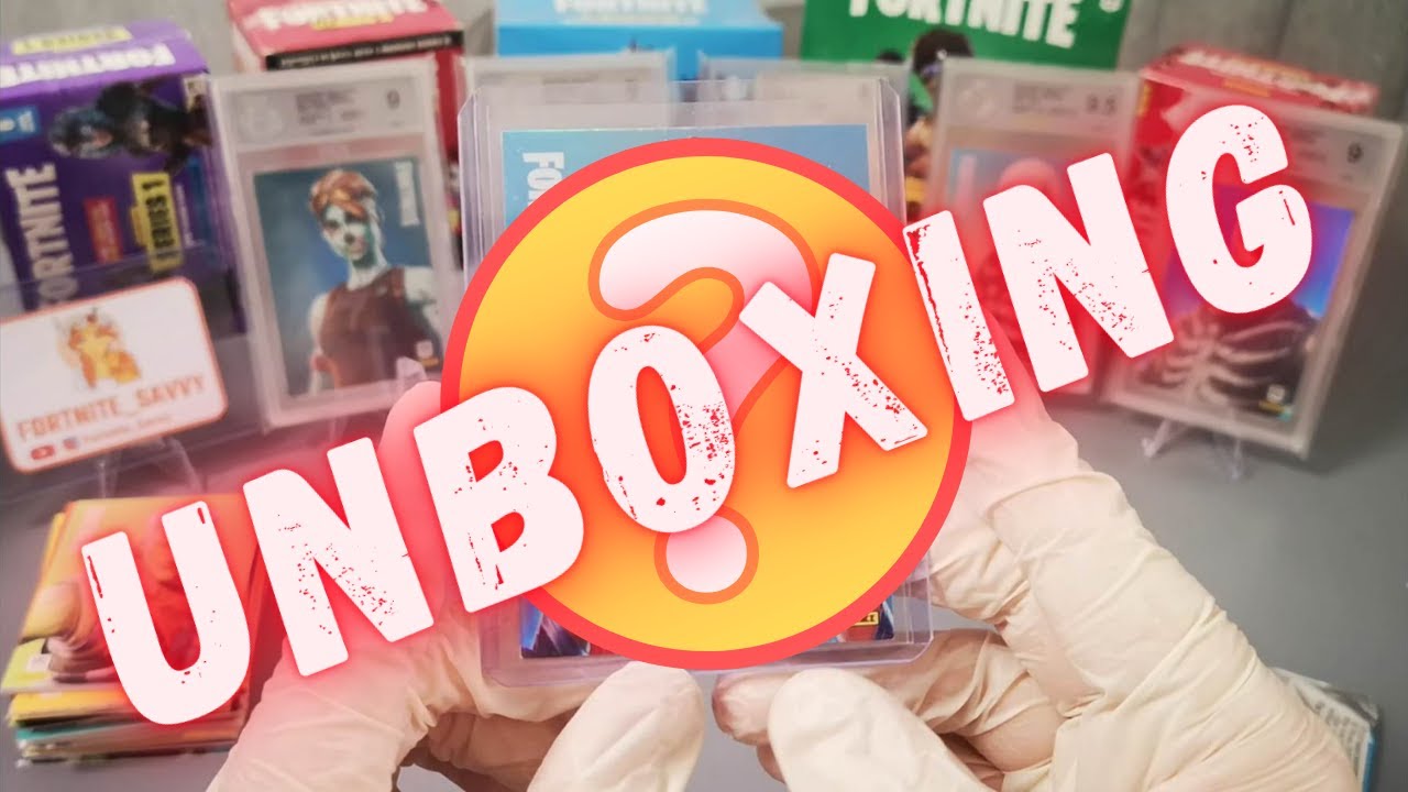 WE HIT A GEM DURING UNBOXING SERIES 1 FORTNITE CARDS BLASTER BOXES!