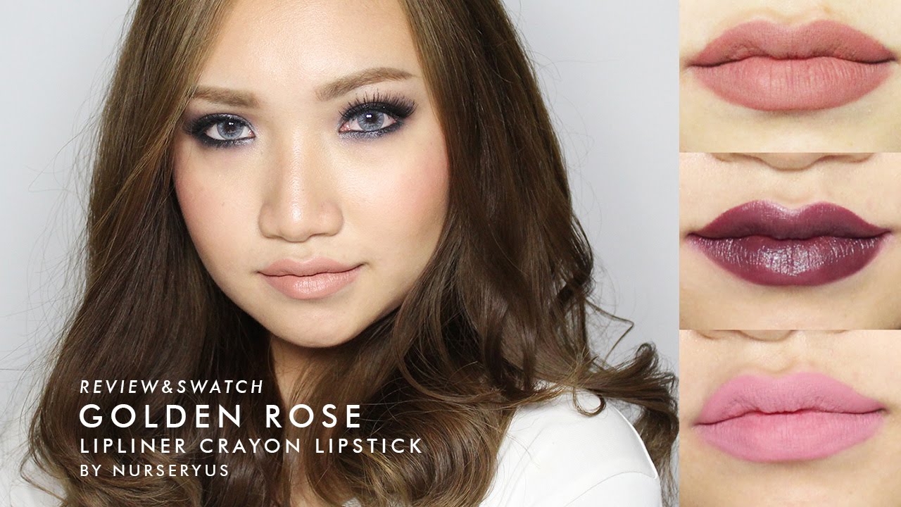 Review Swatch 15 Lip colours GOLDEN ROSE ♡ Nurseryus
