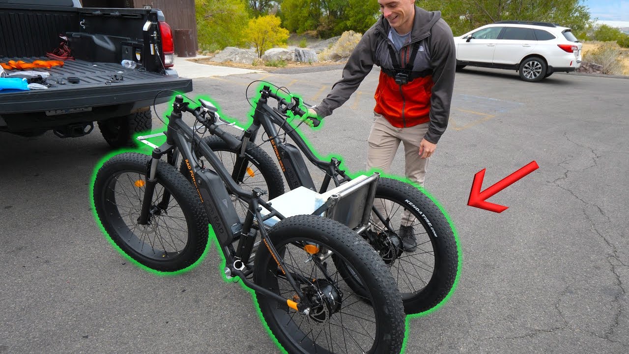 First Off-Road Test of the Homemade Electric Wheelchair