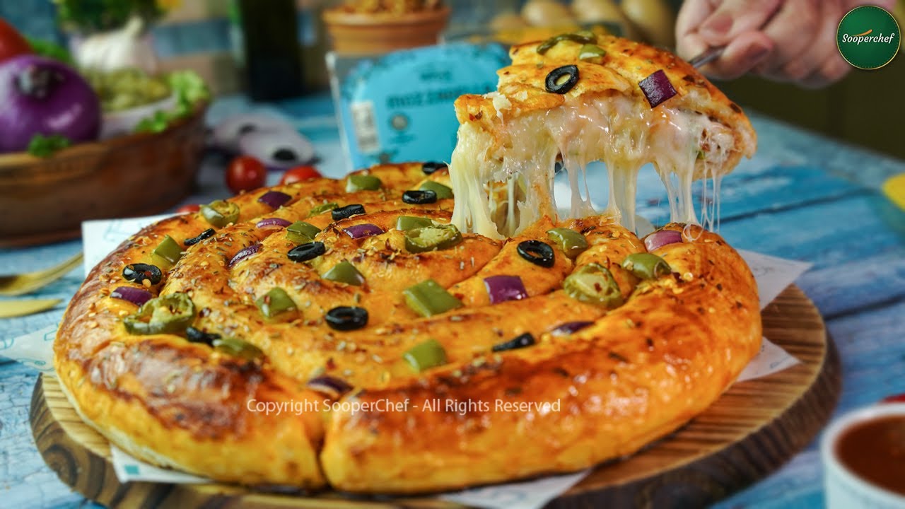 Spiral Pizza Recipe by SooperChef