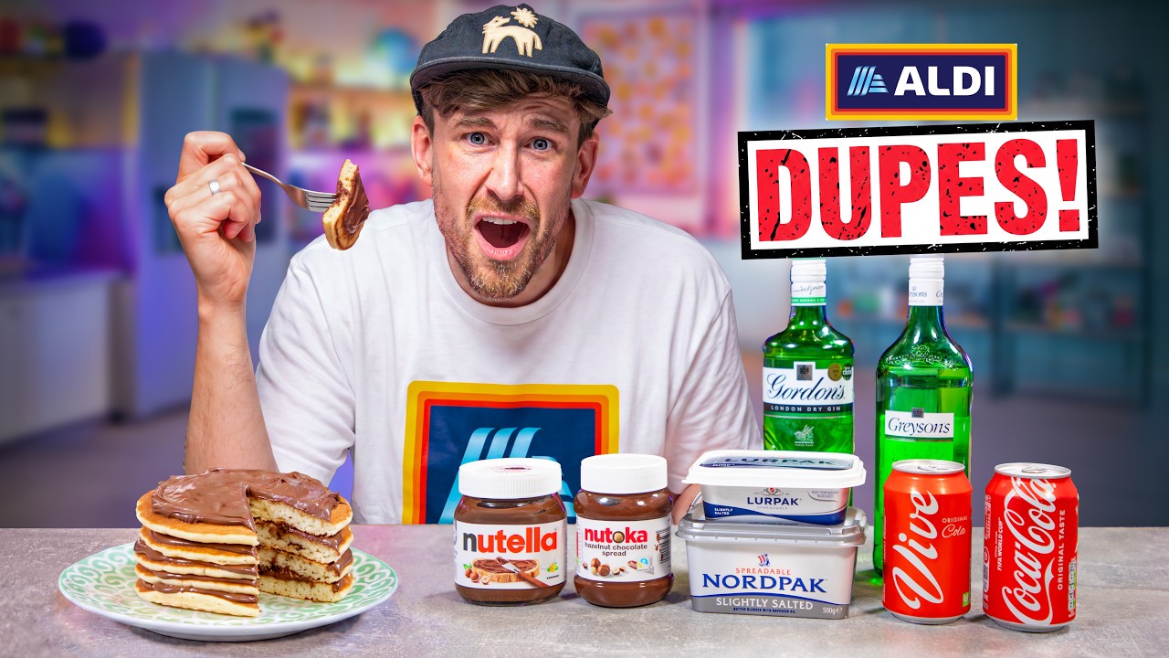 Слепая дегустация смешных аналогов из ALDI против оригинальных брендов