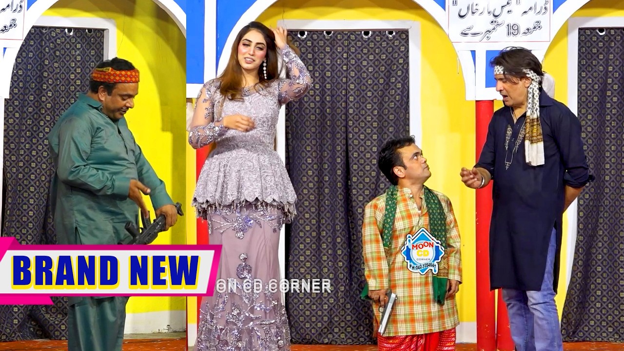 Vicky Kodu and Nazli Noor | Gulfam | New Stage Drama | Tees Maar Khan | Comedy Clip 2026