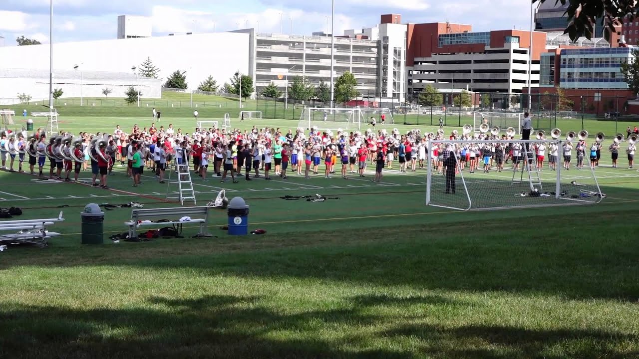 OSUMB Practice 8 27 2015 Ohio State Marching Band TBDBITL Part 1 of 2