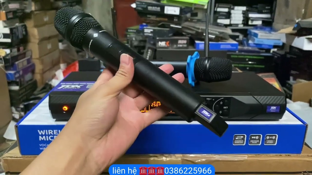 Xả Mic TDX S8plus hát hay giọng khoẻ karaoke gia đình chuyên nghiệp