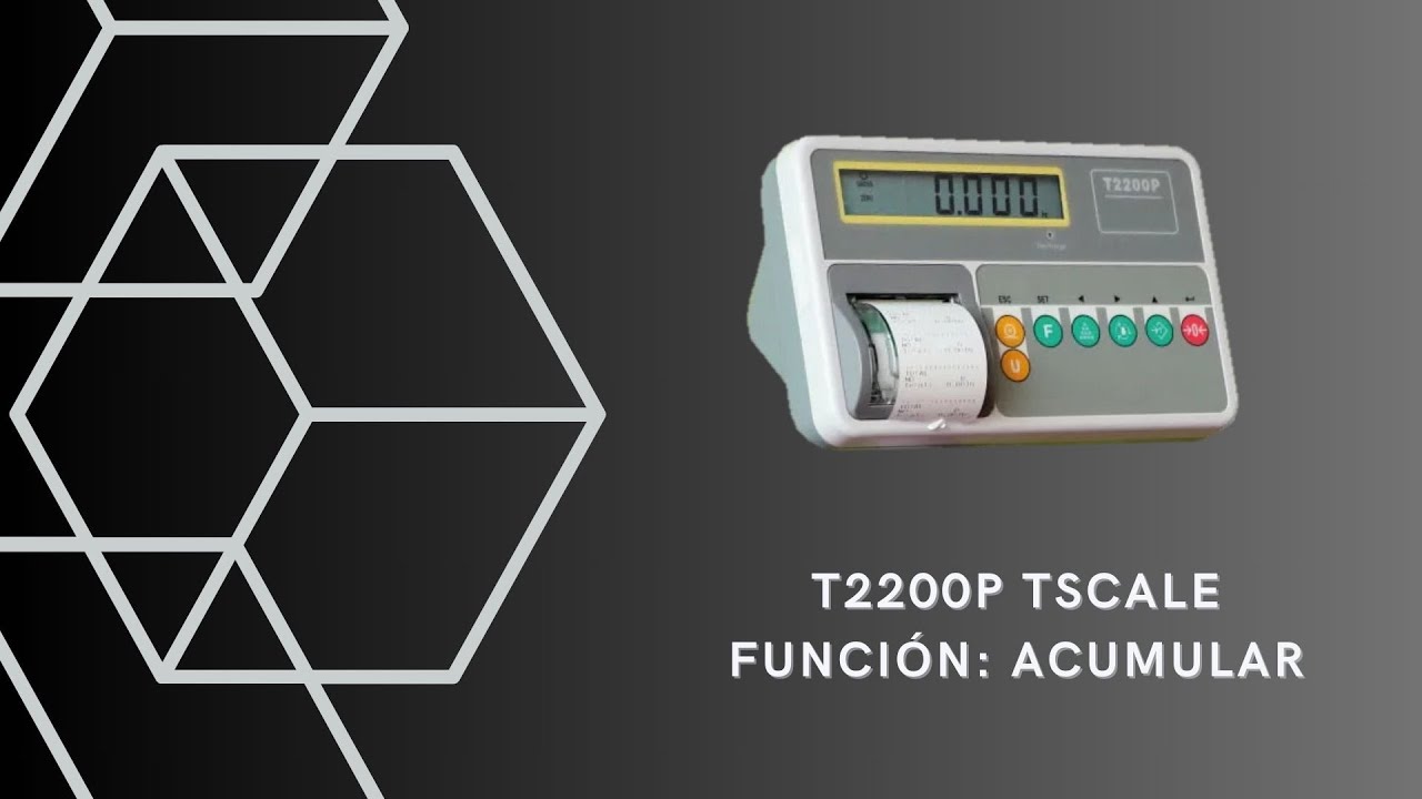 INDICADOR T2200P FUNCI&Oacute;N: ACUMULAR